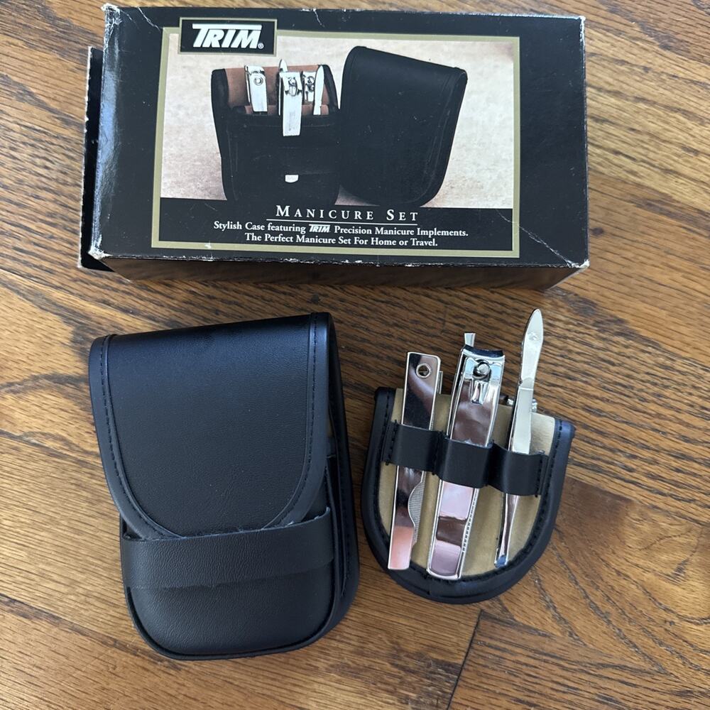 Vintage TRIM Manicure Set